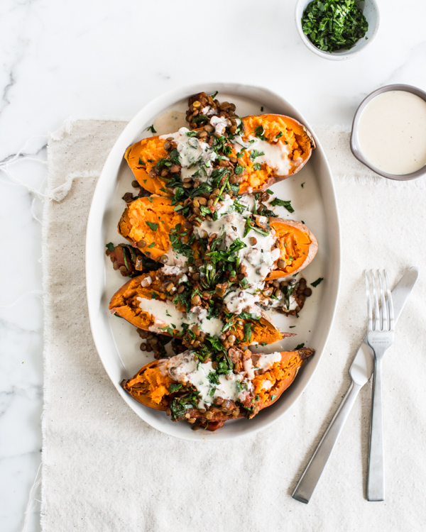 Moroccan Sweet Potatoes | The Full Helping