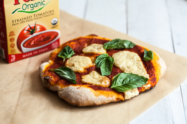 Perfect Vegan Pizza Margherita | The Full Helping