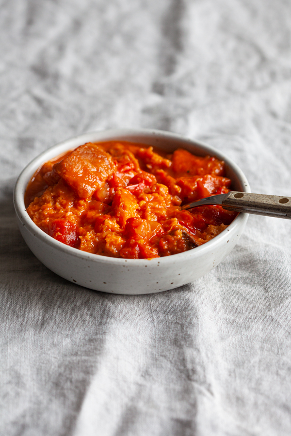 Simple Tomato Bread Soup | The Full Helping