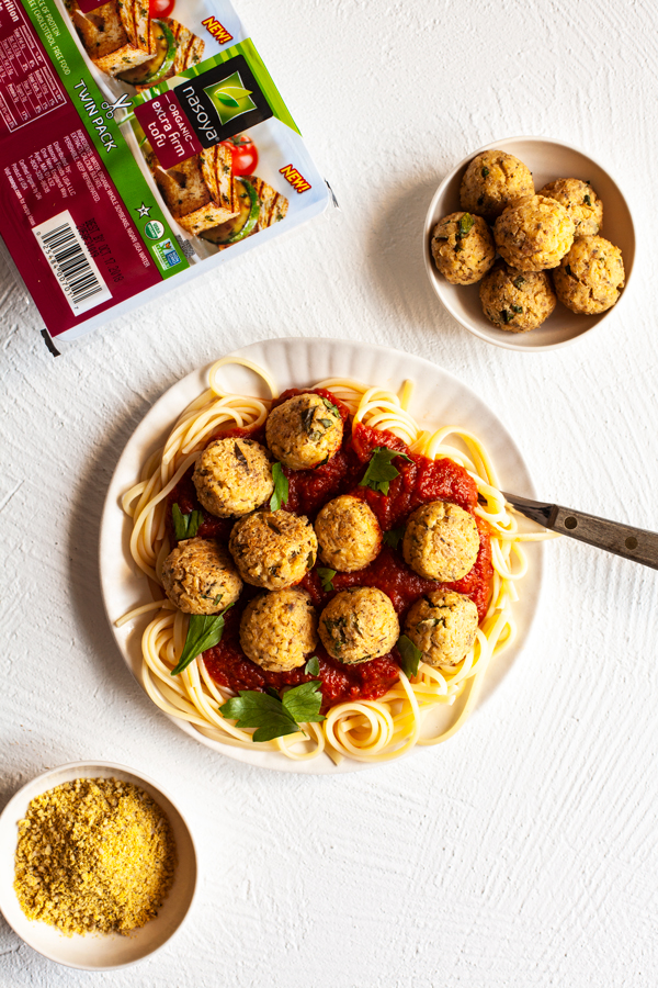 Tofu Bulgur Vegan Meatballs | The Full Helping