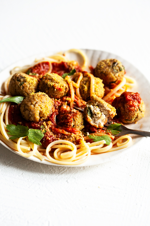 Tofu Bulgur Vegan Meatballs | The Full Helping