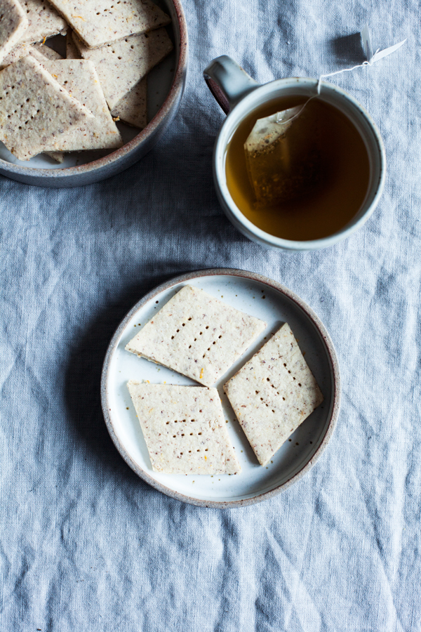 Vegan, Gluten-Free Holiday Citrus Shortbread | The Full Helping