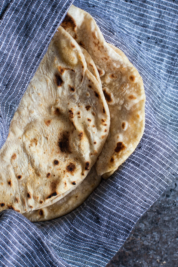 Bombay Wraps with Apple Raisin Chutney & Quick Pickled Onions | The Full Helping