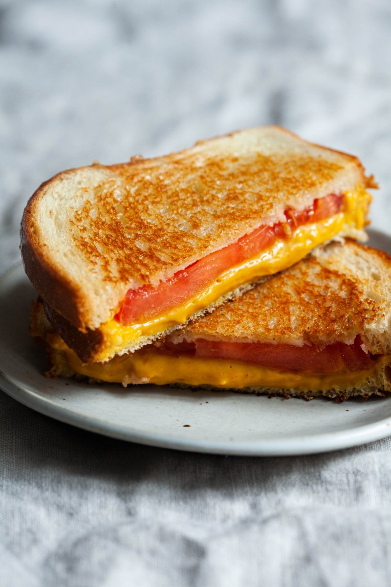 Vegan Pantry Tomato Soup & Grilled Cheese | The Full Helping