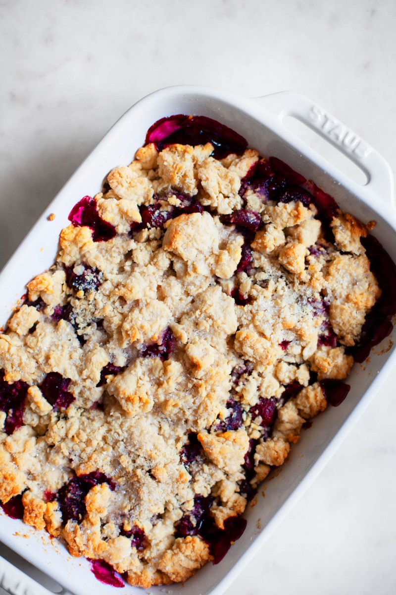 Vegan Cherry Cobbler | The Full Helping