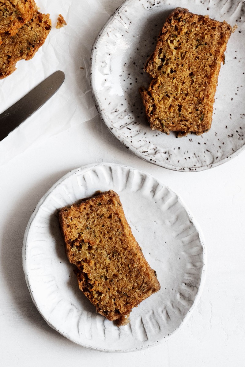 Classic Vegan Zucchini Bread | The Full Helping